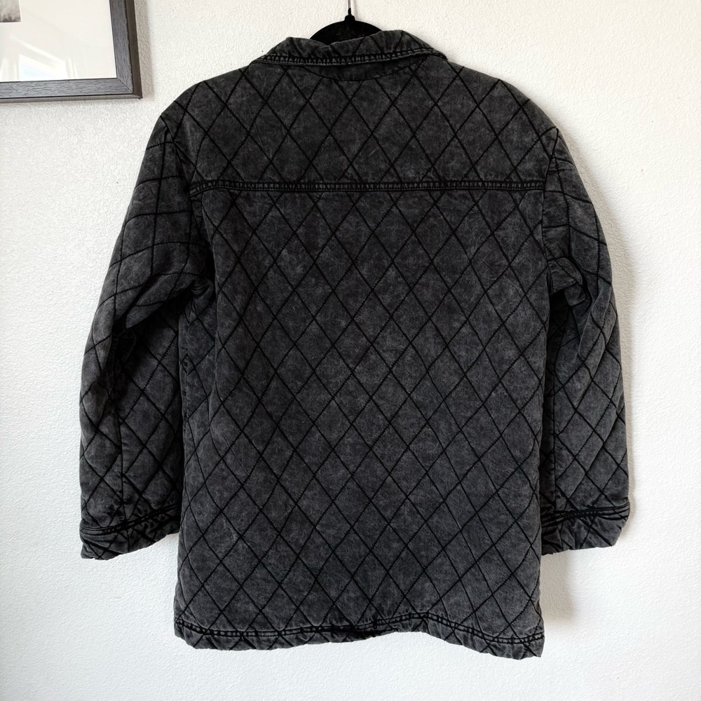 YF&B Young Fabulous & Broke Walker Denim Quilted Jacket Size Small Revolve Brand - Picture 3 of 7